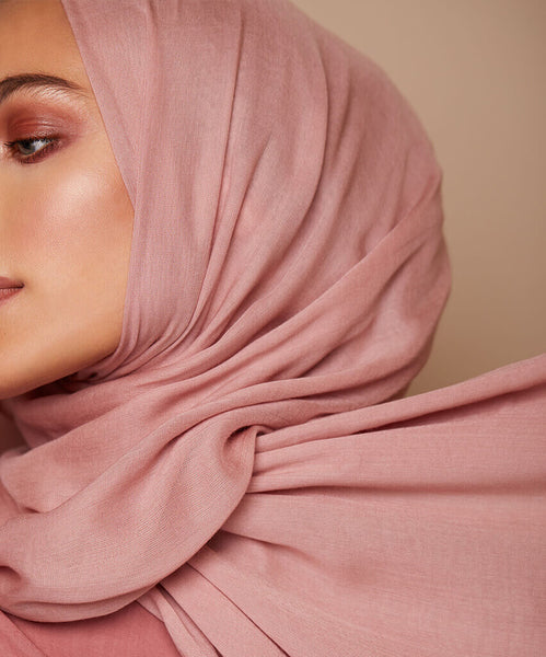 Peach Whip Modal Hijab