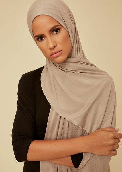 Pewter Jersey Hijab